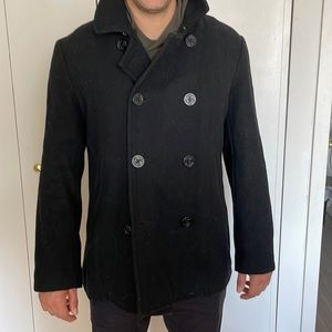 J. Crew Bayswater Peacoat, men size large